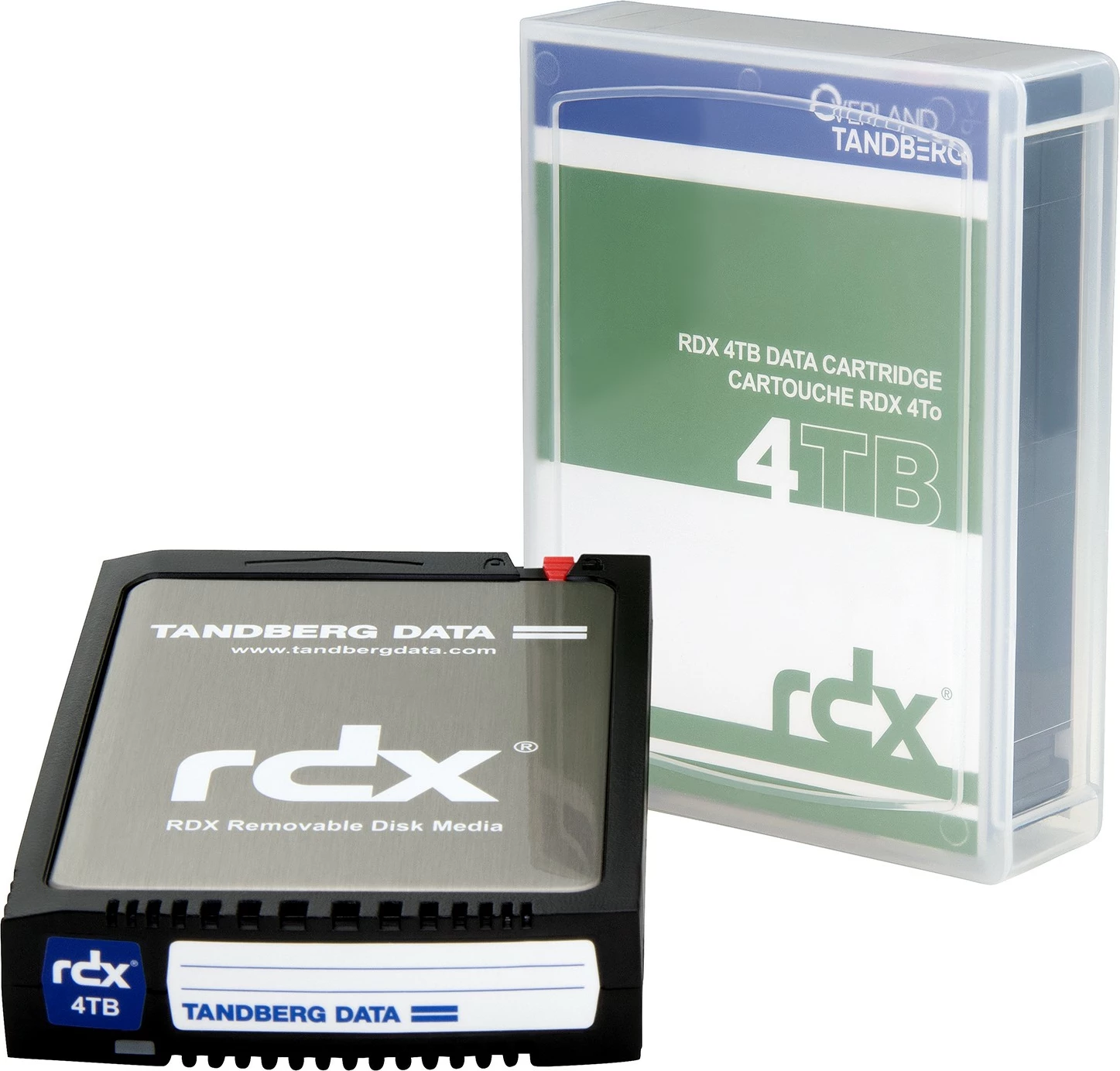 Kasetë RDX Tandberg Data O-T 4TB, e zezë
