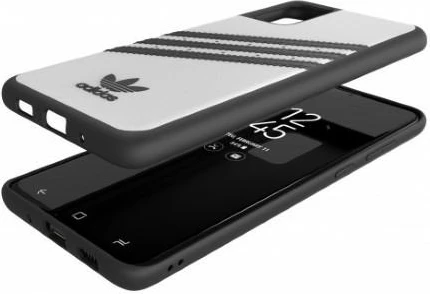 Mbështjellës Adidas OR Molded Case për Samsung Galaxy S20 G985, bardhë-zi