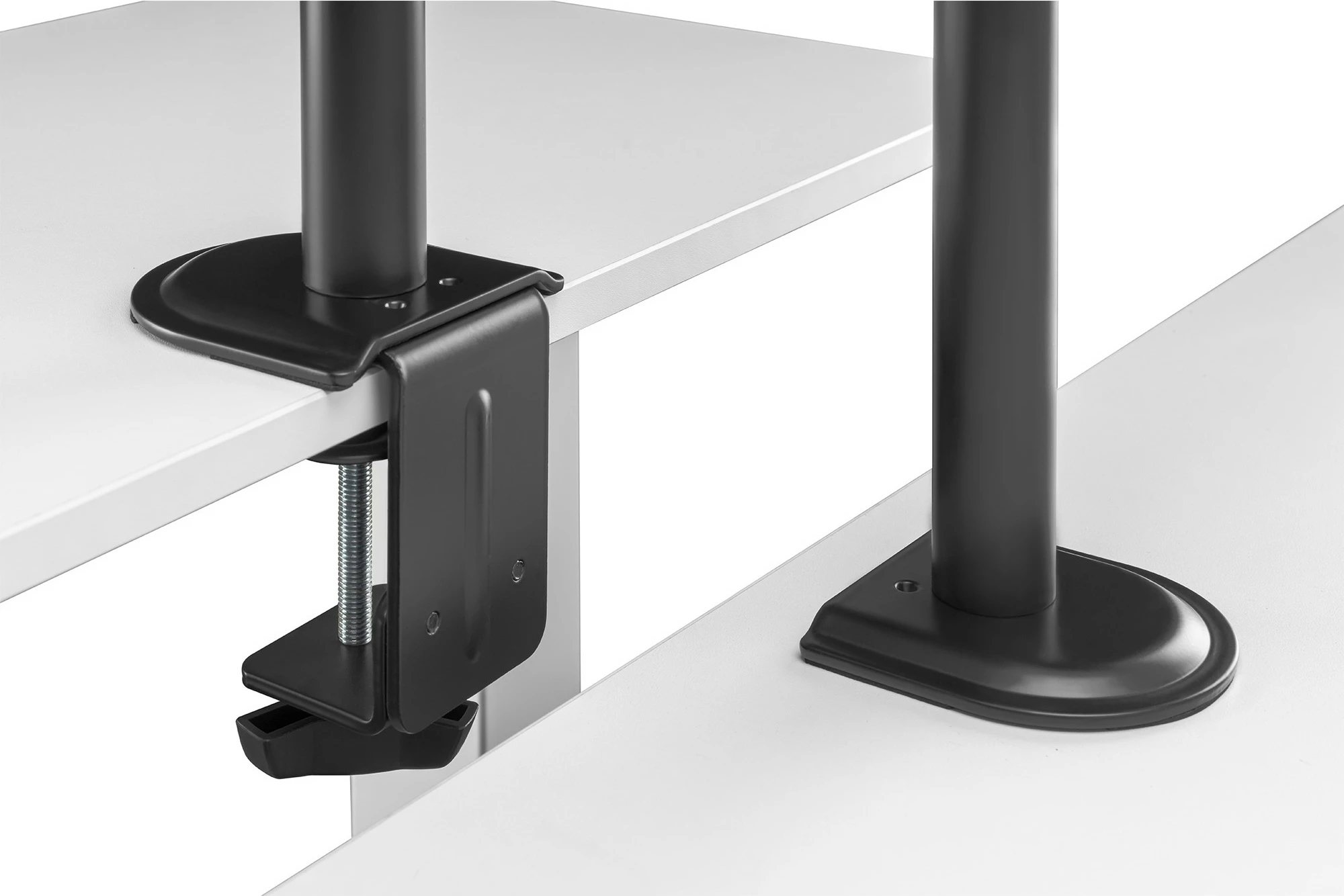 Mbajtës monitori me mbështjellës laptopi Digitus, universal, 32", kapëse tavoline, e zezë