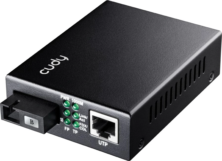Media konvertues Cudy MC100GSB-60B, 1000 Mbit/s, Multi-mode/Single-mode, i zi