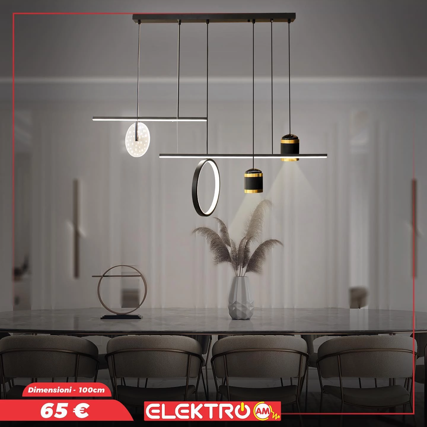 Abazhur LED për trapezari SN022715