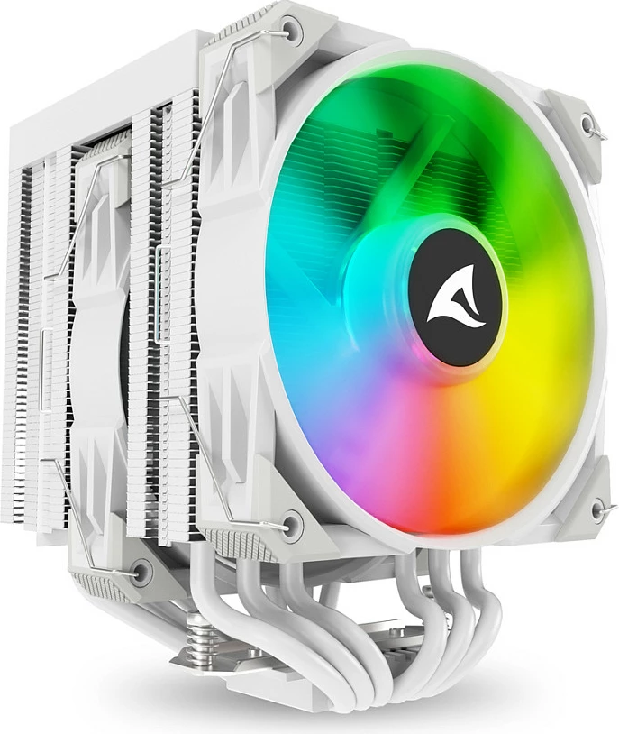 Ftohës CPU Sharkoon A60 RGB, i bardhë