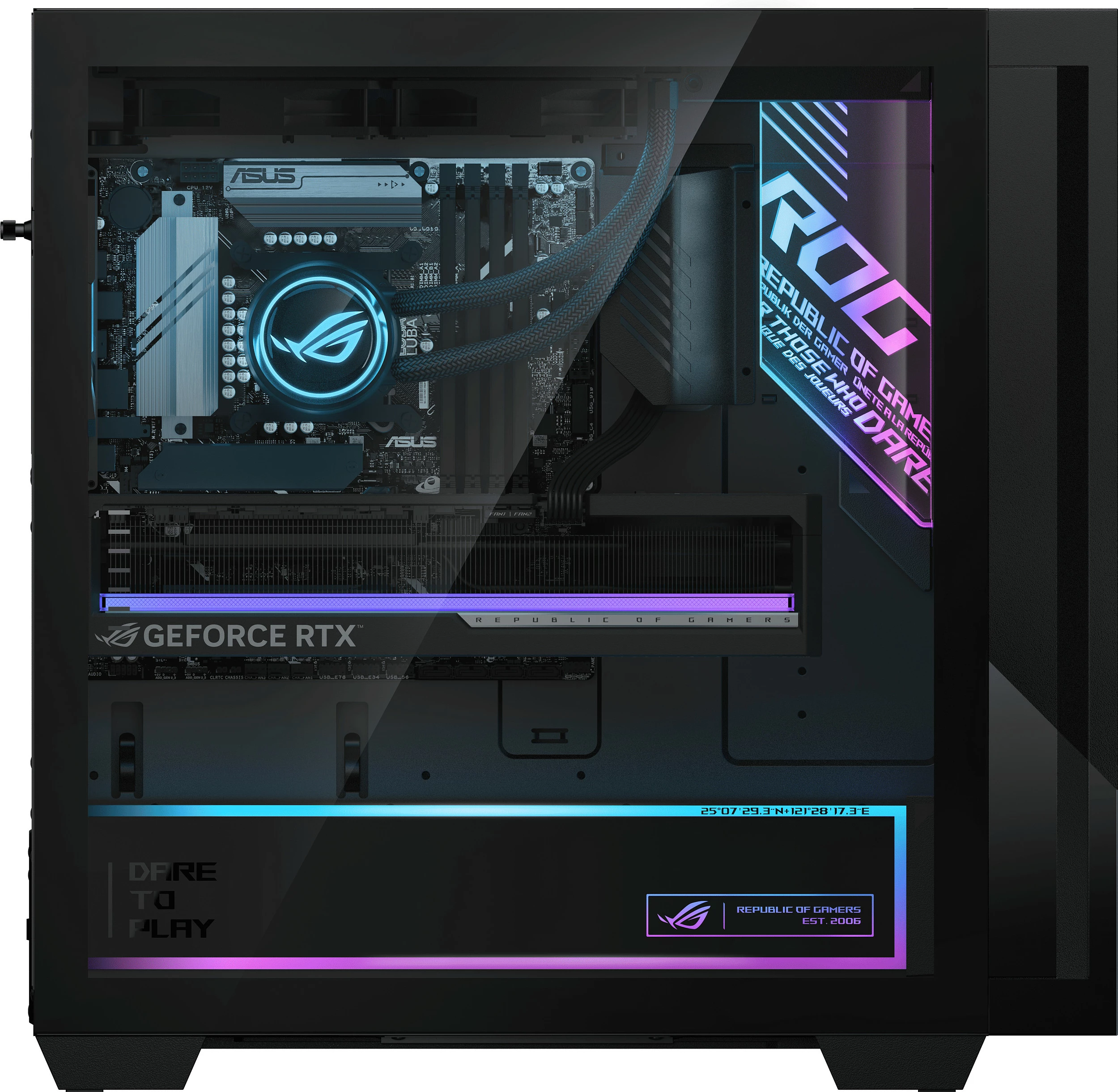 Kompjuter gaming ASUS ROG G700TF-7265KF270W, Core Ultra 7 265KF, 64GB RAM, 2TB SSD, GeForce RTX 5080 16GB, Windows 11 Home, i zi