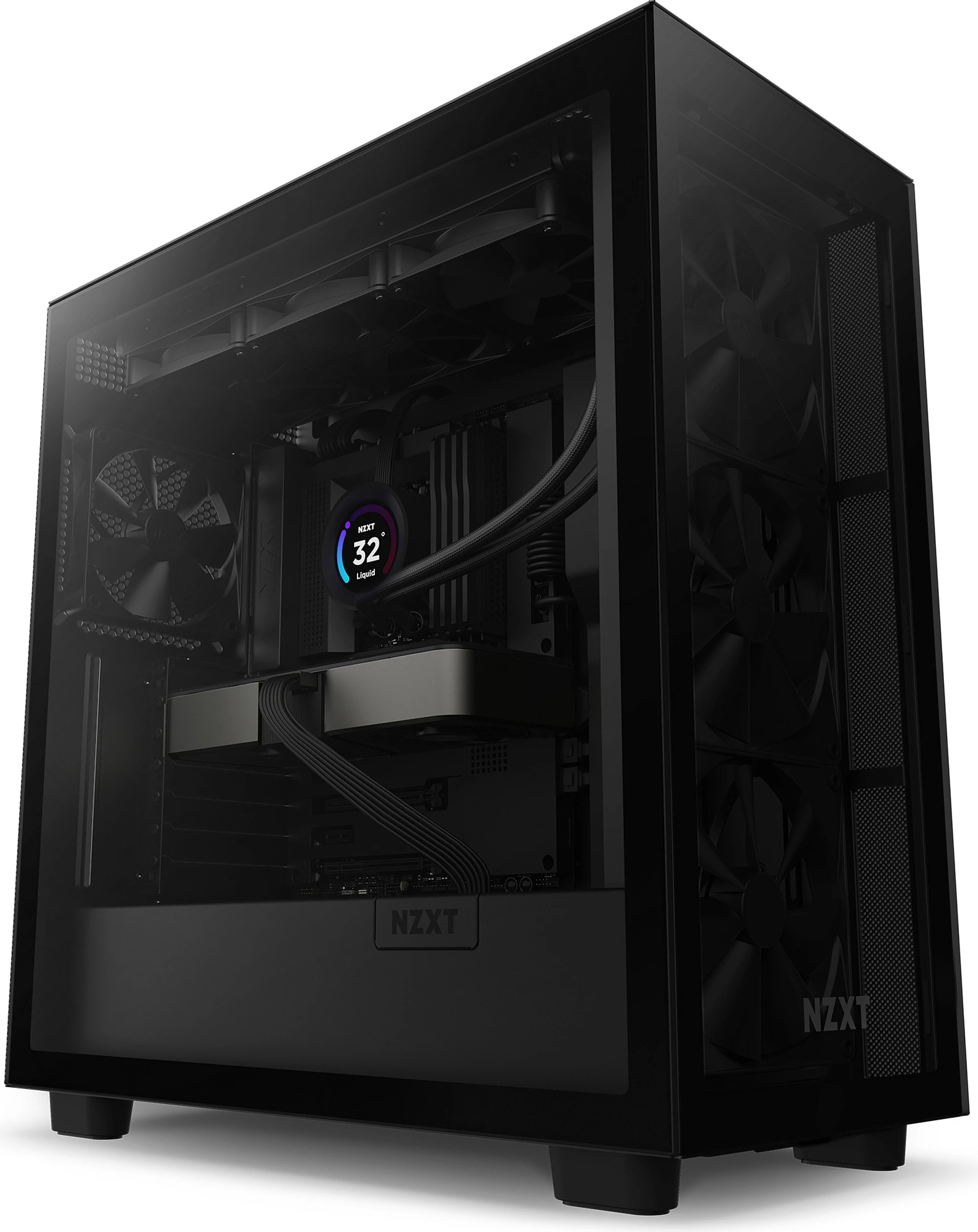 Ftohës uji AIO për CPU NZXT Kraken Elite 360 RL-KN36E-B1, LCD, 3x120mm PWM, i zi