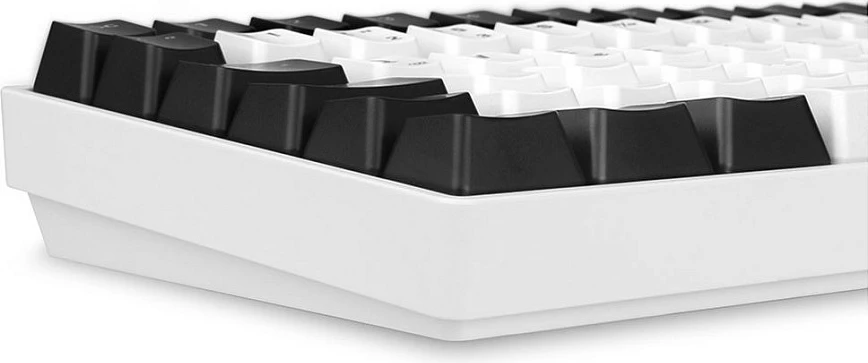 Tastierë mekanike Sharkoon SKILLER SGK50 S3, 75%, USB me kabllo, RGB, QWERTY (DE), e bardhë