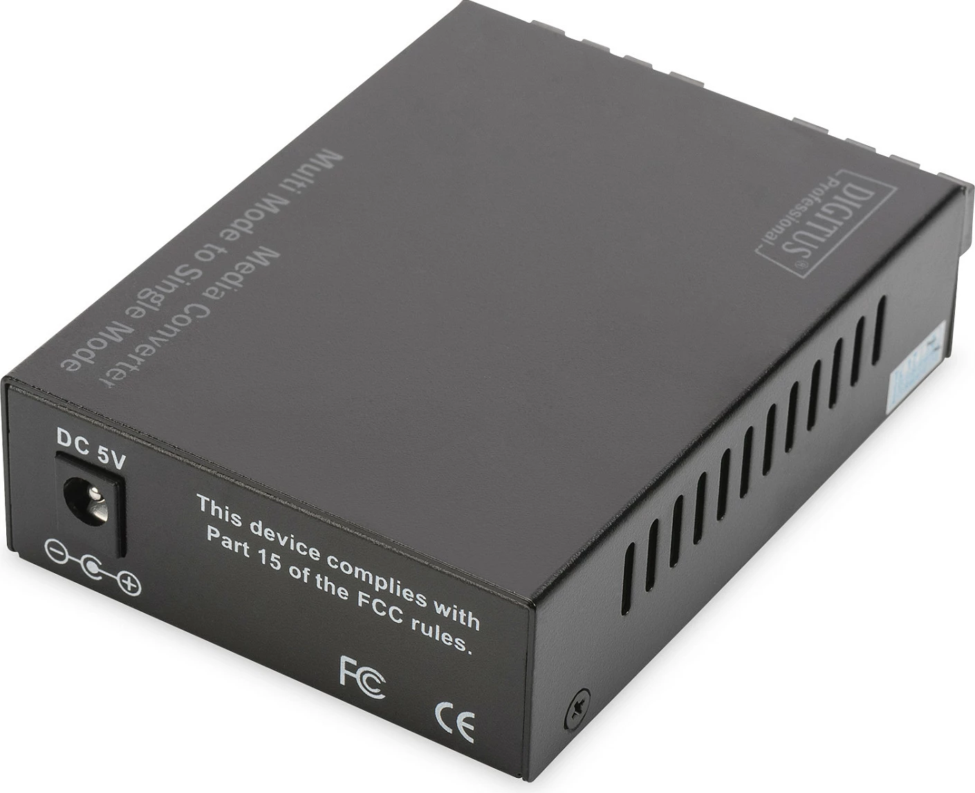 Konvertues medie Digitus Fast Ethernet 100Base-FX, SC/SC, multi-mode/single-mode, 100 Mbit/s, i zi