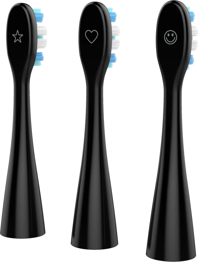 Furçë dhëmbësh elektrike sonike AENO DB2S 46000rpm, 4 mënyra + 8 smart, karikim pa kabllo, 3 koka, IPX7, e zezë