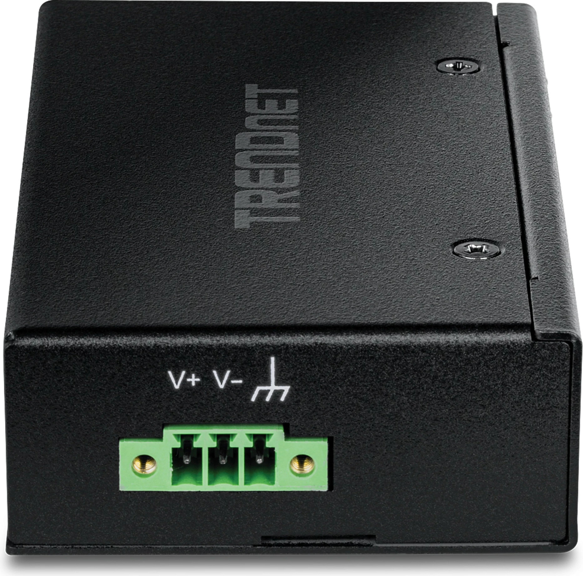 Switch industrial TRENDnet TI-PGLC50, 5-Port Gigabit PoE+, DIN-Rail, IP30, i zi