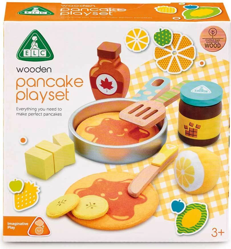 Set lodër për fëmijë Early Learning Centre Wooden Pancake Playset