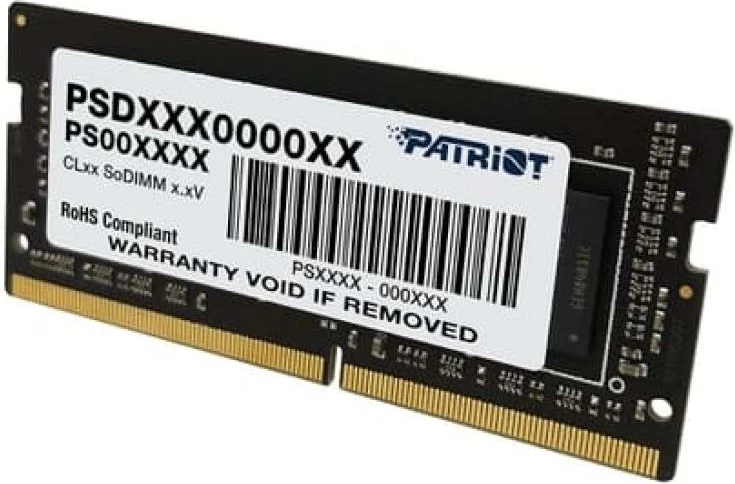RAM Memorje Patriot Signature Line PSD48G320081S 8GB DDR4 3200MHz SO-DIMM, e zezë
