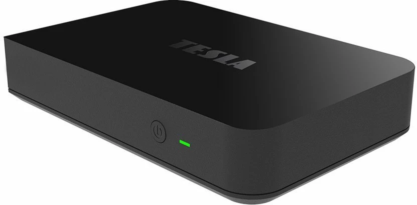 Boks multimedia Tesla MediaBox XT850 32GB/2GB Android TV 11 4K me DVB-T2, e zezë