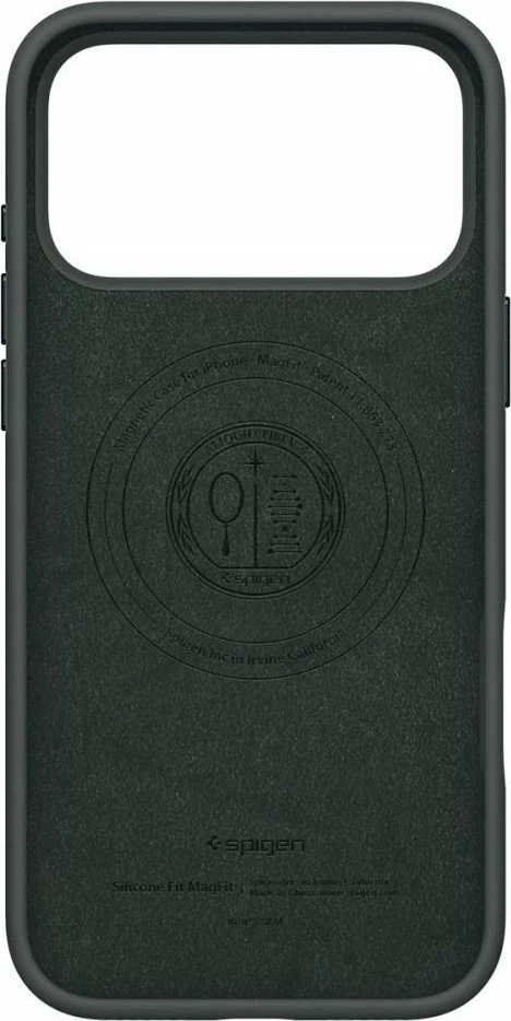 Mbështjellës Spigen Silicone Fit MagSafe për iPhone 17 Pro Max, Abyss Green