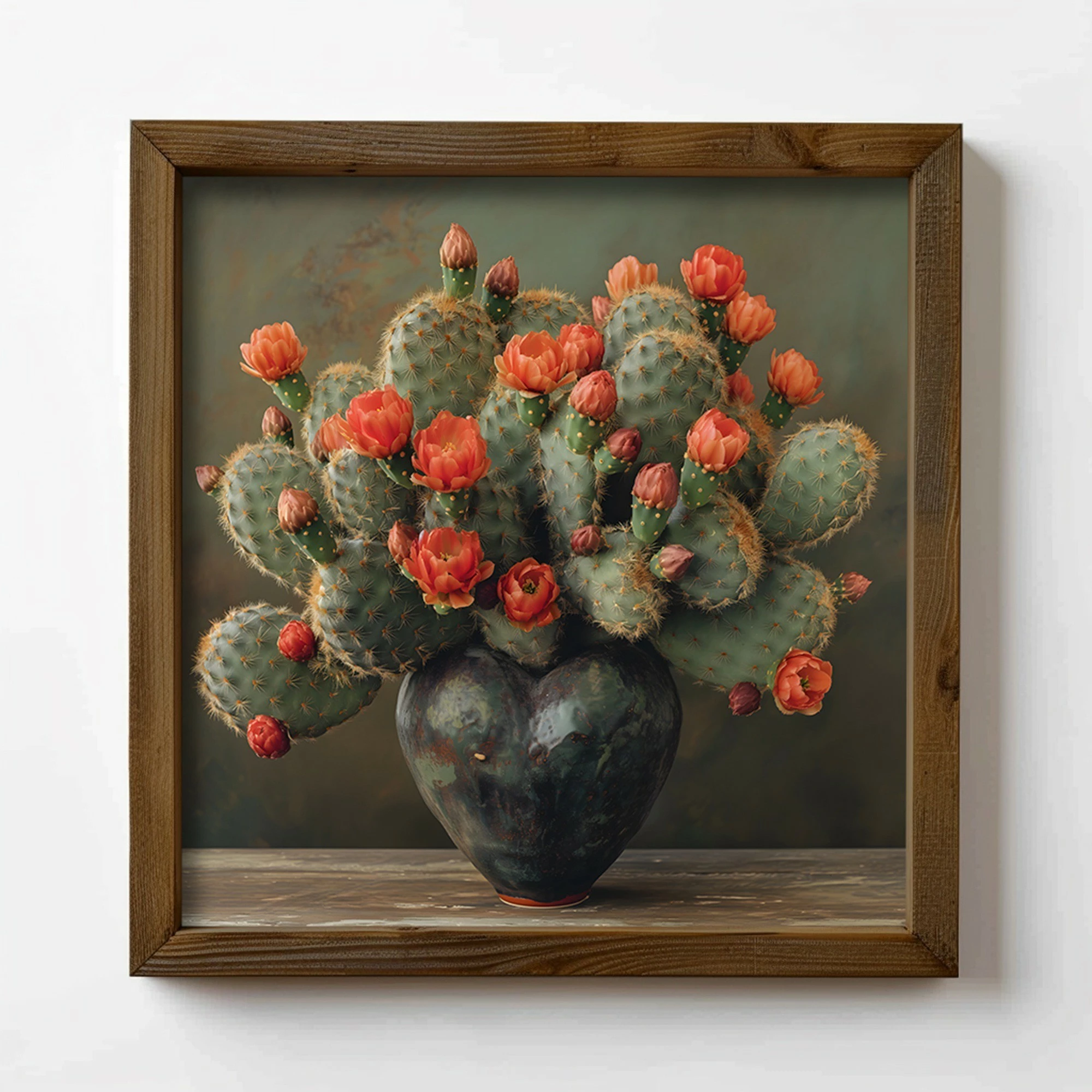 Pikturë dekorative me kornizë MDF, Wallity, shumëngjyrëshe, AI062