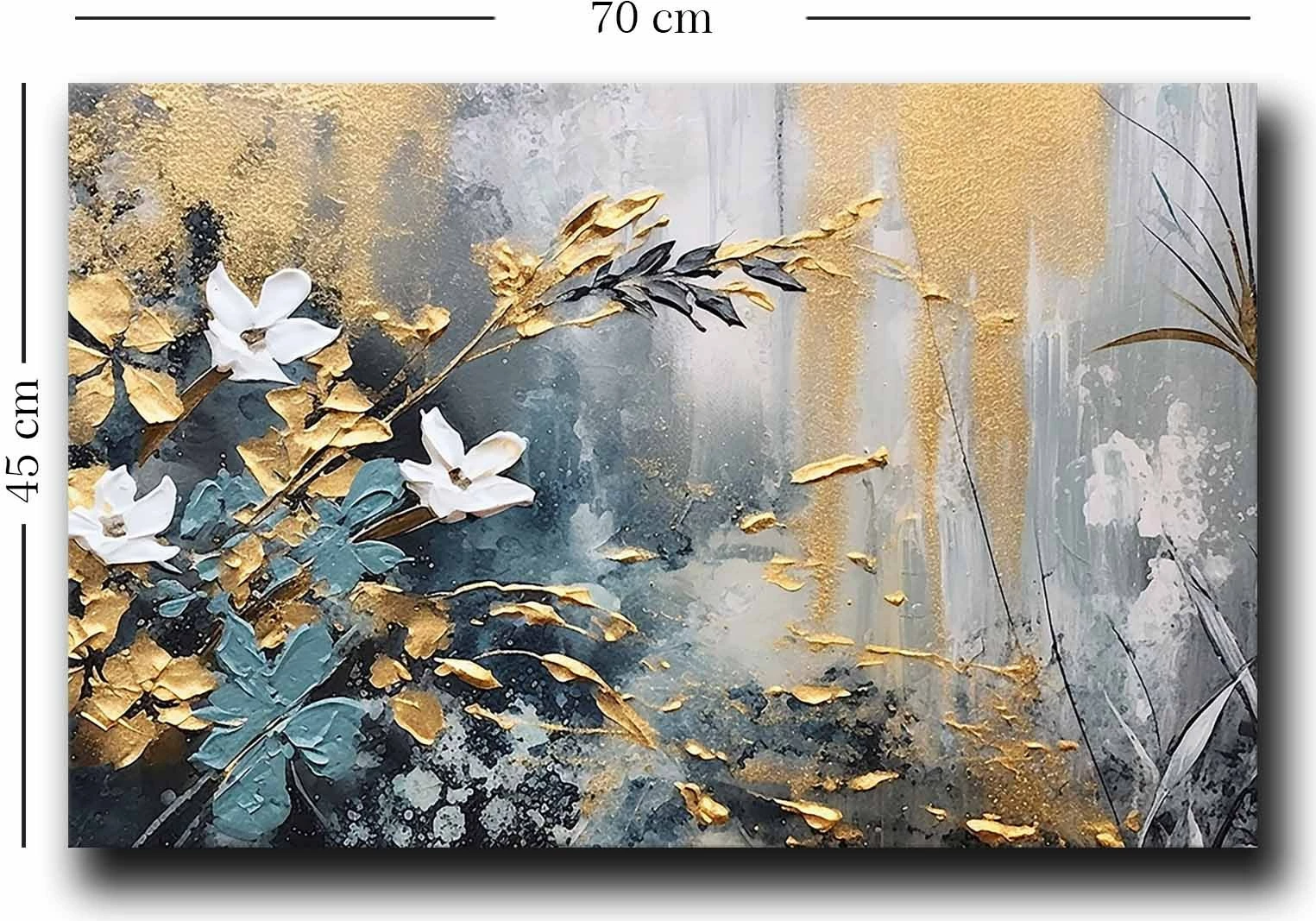 Pikturë dekorative në kanavacë, shumëngjyrëshe, 45x70cm, 4570GSC-010