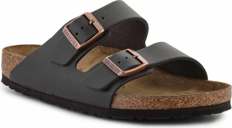 Papuqe për meshkuj Birkenstock, kafe
