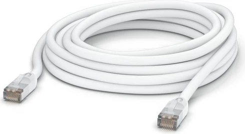 Kabllo rrjeti Ubiquiti UACC-Cable-Patch-Outdoor-8M-W, Cat5e, 8m, e bardhë