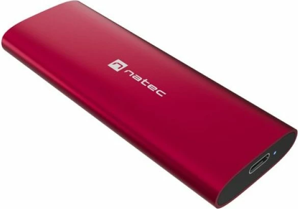 Kutí SSD NATEC Rhino M.2 NVMe Lite, e kuqe