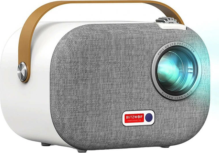 Mini projektor BlitzWolf BW-V2, 1080P Full HD, Android, i bardhë