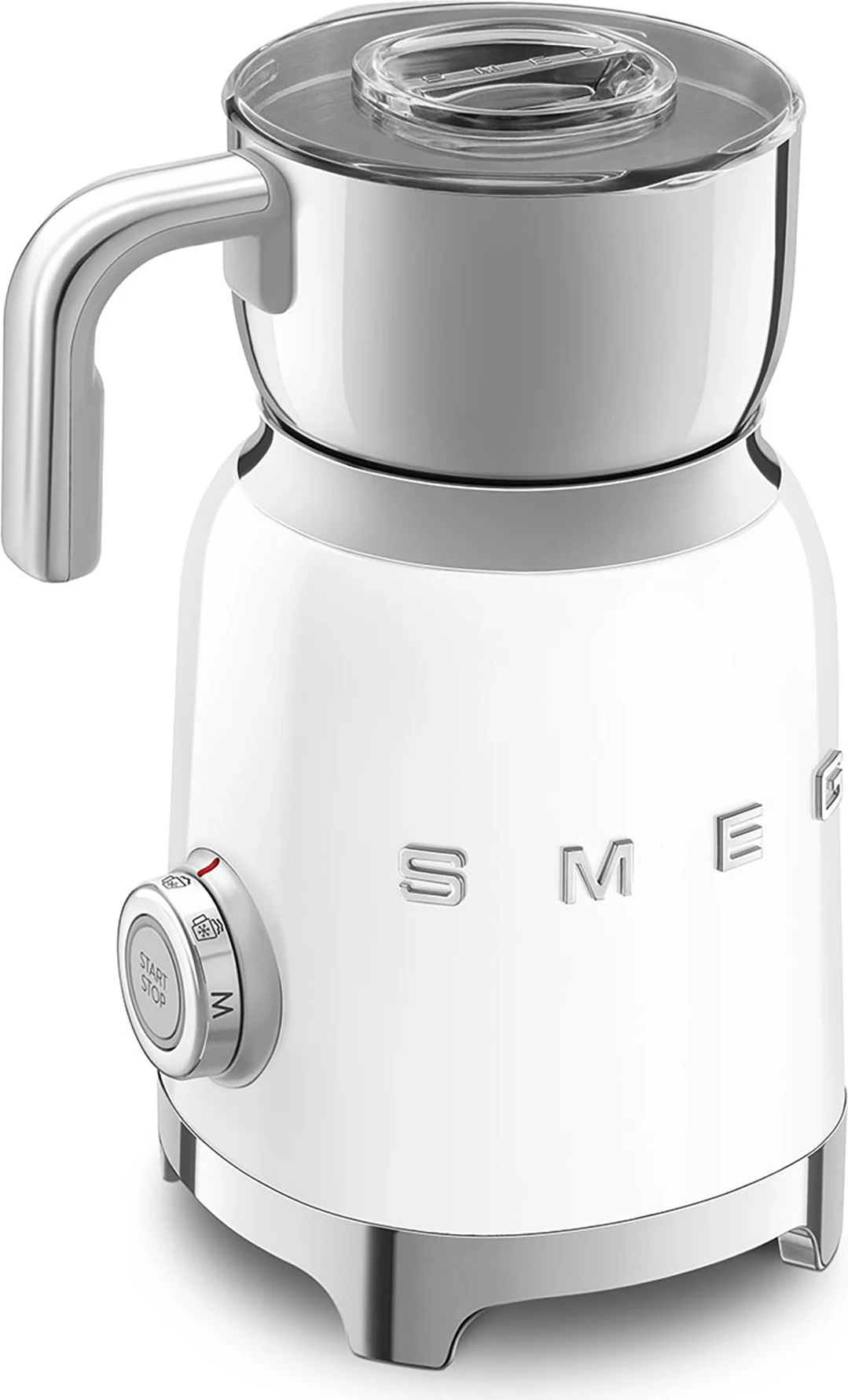 Shkumëzues qumështi Smeg MFF11WHEU 600 ml, 500 W, i bardhë/krem