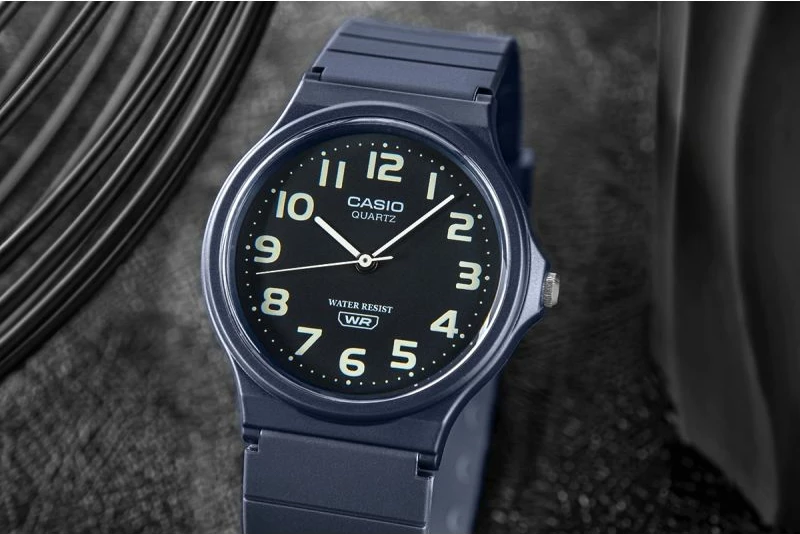 Orë dore Casio, navy blue