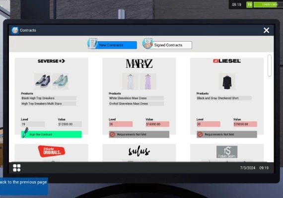 Retail Company Simulator Global