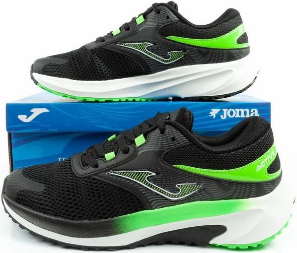 Atlete vrapimi Joma për meshkuj, të zeza, të gjelbra, të bardha [Madhësia: 43]