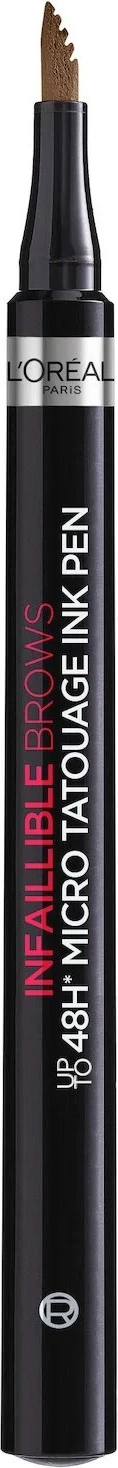Laps për vetulla, L'Oreal Infaillible Brows, Micro Tatouage Ink Pen, 6.0 Dark Blonde, 1 g