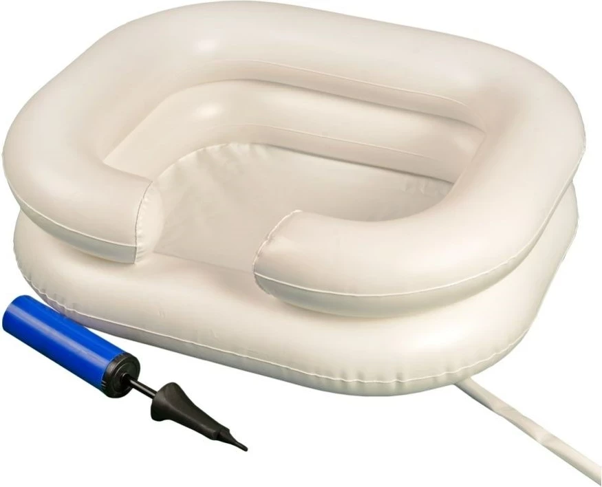 Pishinë e fryrë për larje koke REHA FUND RF-960, PVC, Bardhë