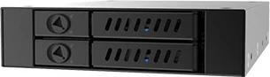 Rack për disk 2.5" Chieftec CMR-225, për kasë rrjeti/server, i zi