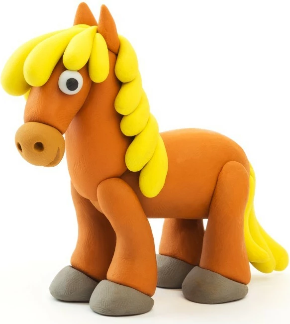 Set modelimi me baltë Hey Clay, Tm Toys, kali, 5 ngjyra