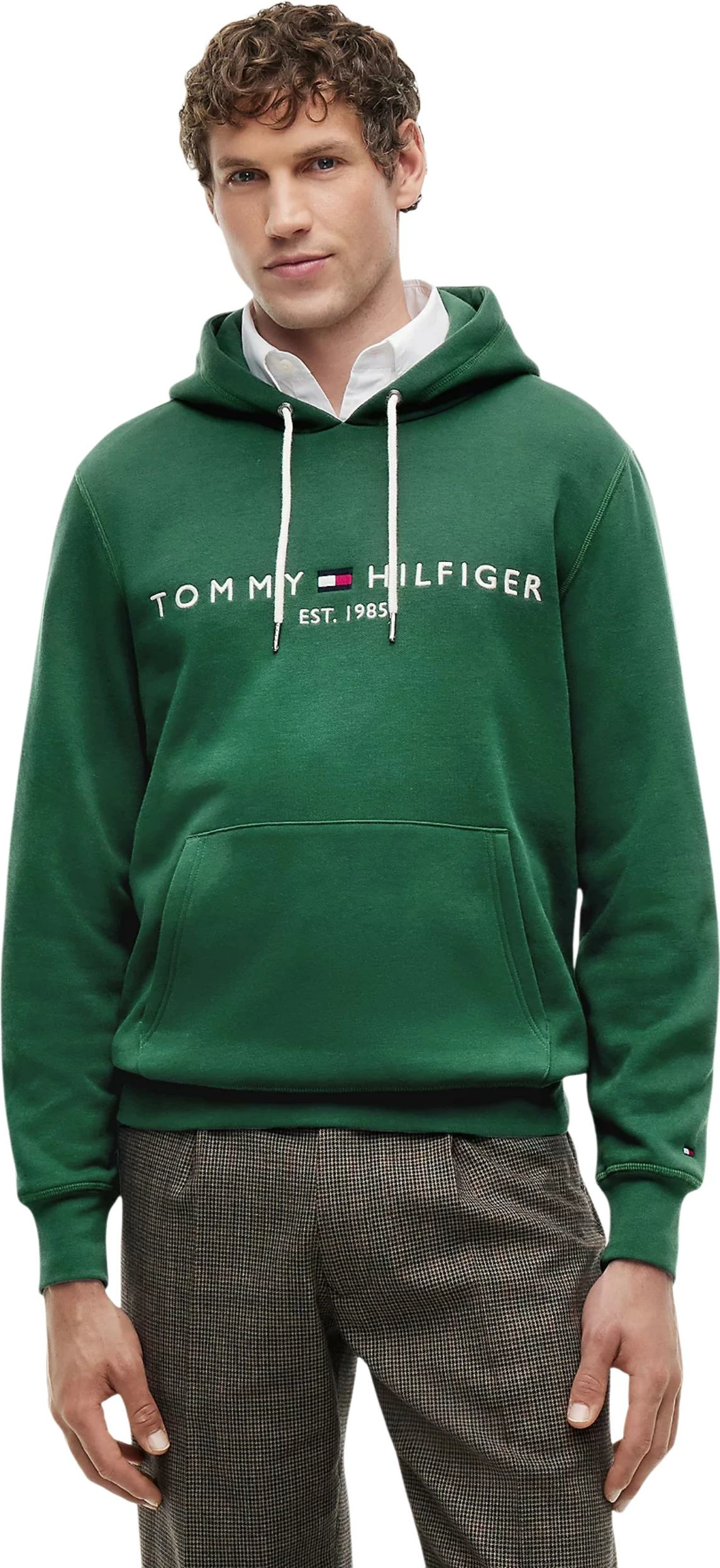 Duks me zinxhir për meshkuj Tommy Hilfiger MW0MW11599, i gjelbër