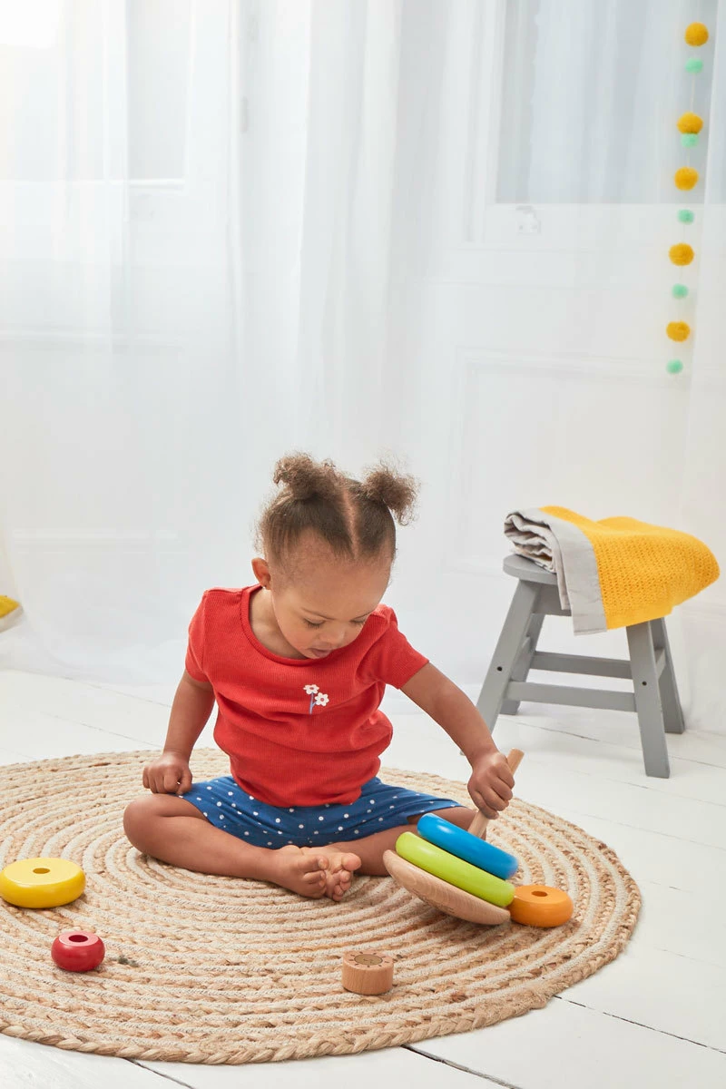 Early Learning Centre Wooden Stacking Rings