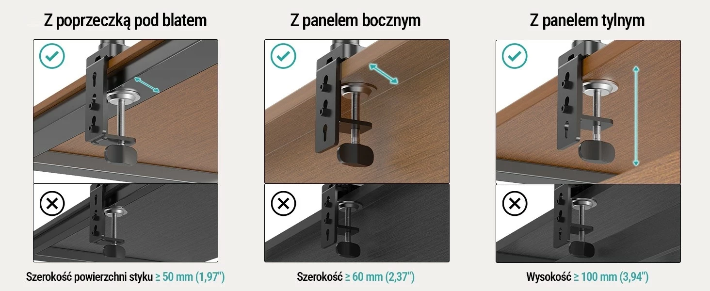 Kasë monitori Redragon GMK-914, e zezë, për 1 monitor, 13-23 inch