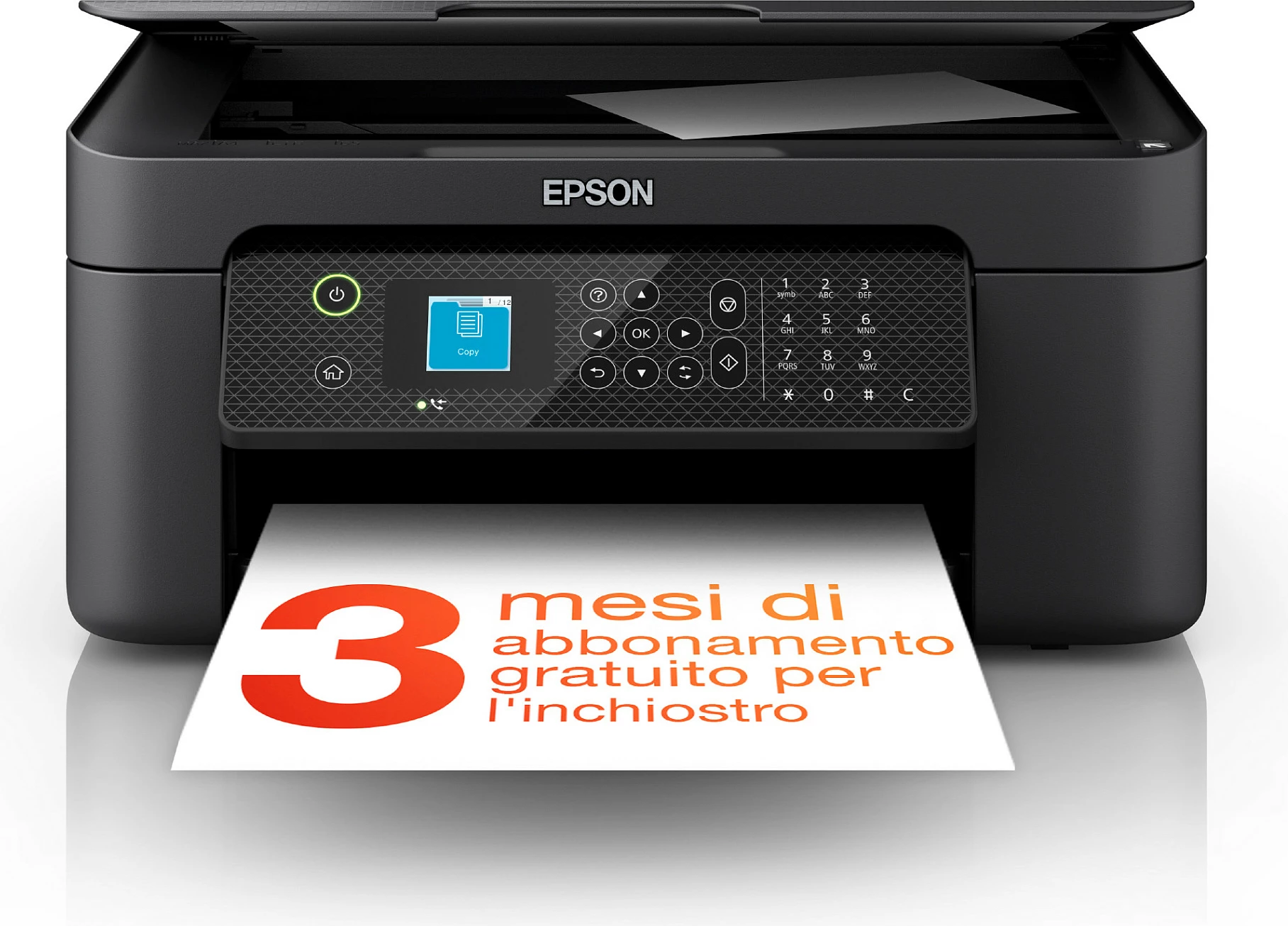 Printer multifunksional Epson WorkForce WF-2910DWF, Wi-Fi, duplex, ekran me ngjyra, i zi