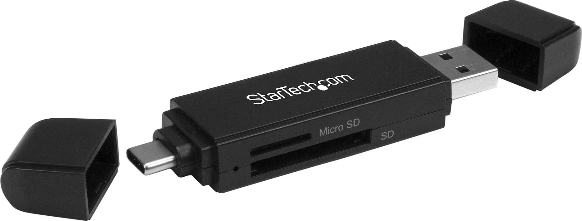 Lexues kartelash memorie StarTech SDMSDRWU3AC, USB-C/USB-A, SD & microSD, USB 3.2 Gen 1, i zi