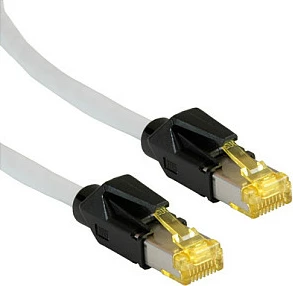 Patch kabllo rrjeti Draka UC900 TM31, Cat6a S/FTP, 3 m, gri