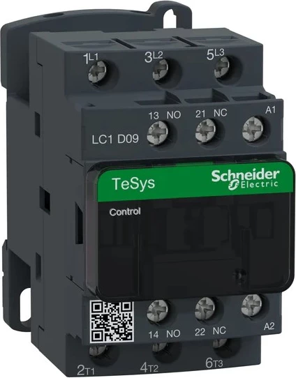 Kontaktor Schneider Electric LC1D09P7 – 4 kW, 230 V