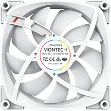 Ventilator për kasë Montech RX140 PWM 140mm, RGB, i bardhë