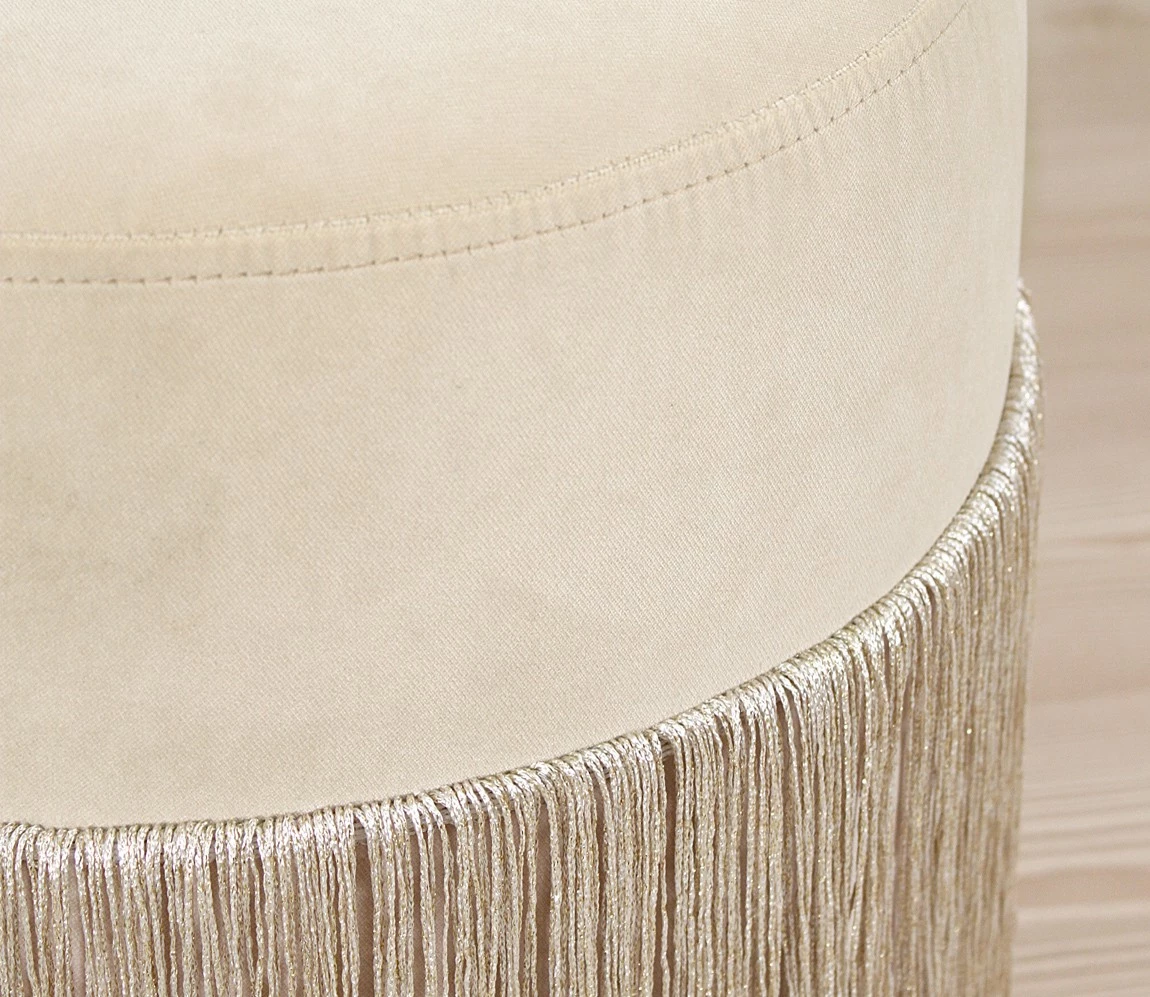 Puf Atelier del Sofa, ngjyrë krem, Merkur