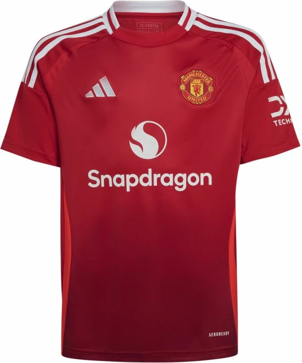 Maicë për fëmijë adidas Manchester United, e kuqe [Madhësia: 128]