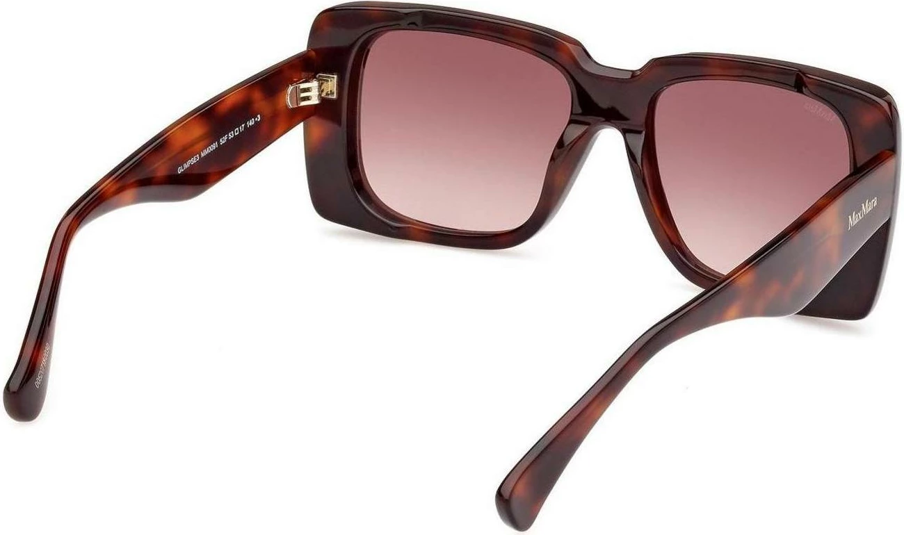 Syze dielli për femra Max Mara GLIMPSE3 MM0091 52F, havana [Ngjyra: 53]