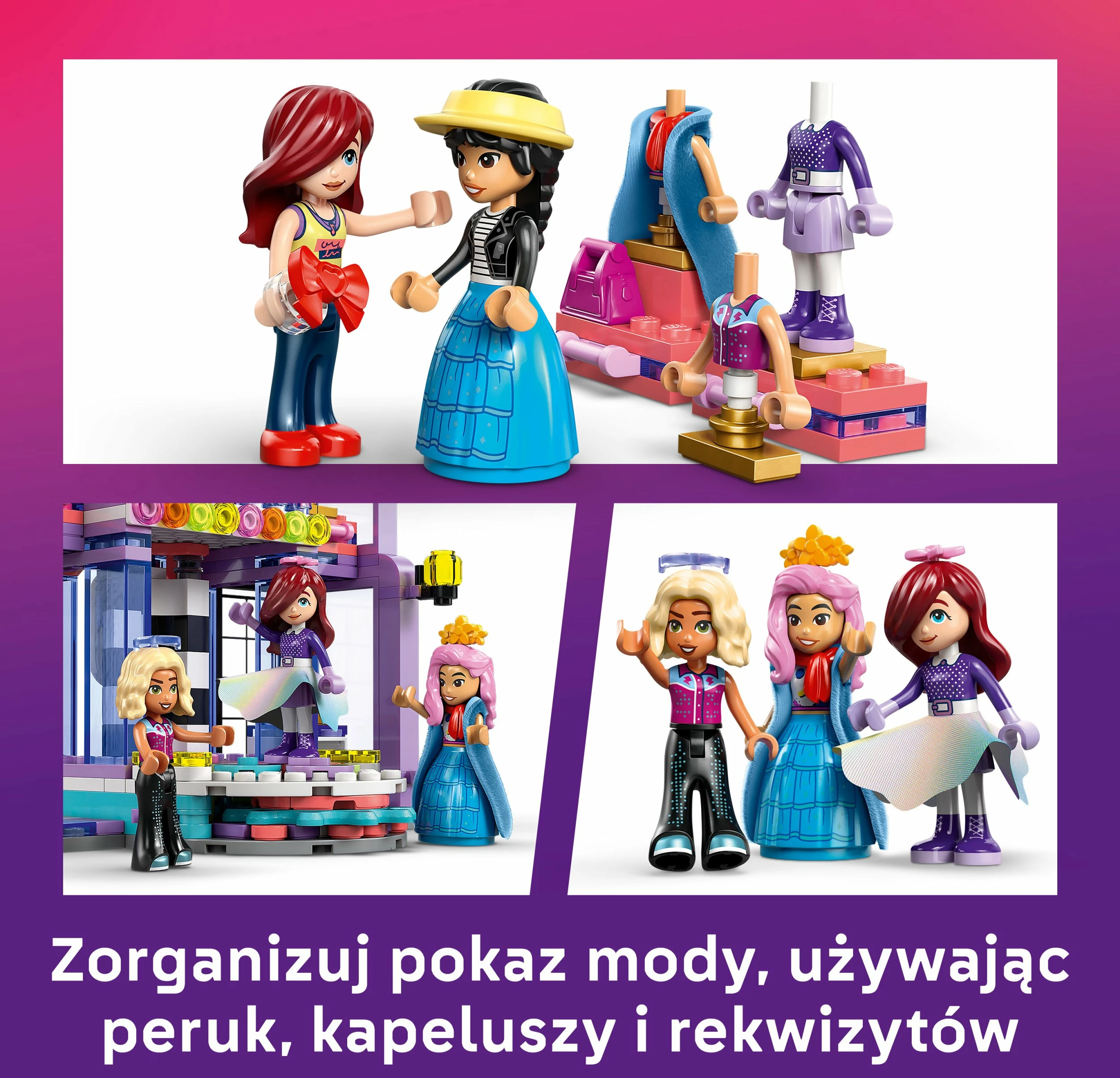 Set LEGO Friends Heartlake City Fashion Show 42685, 410 copë