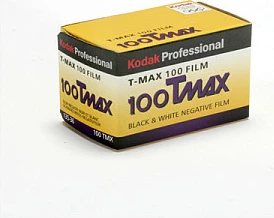 Film fotografik Kodak Professional T-MAX 100, 35mm (135), 36 poza, bardh e zi, ISO 100