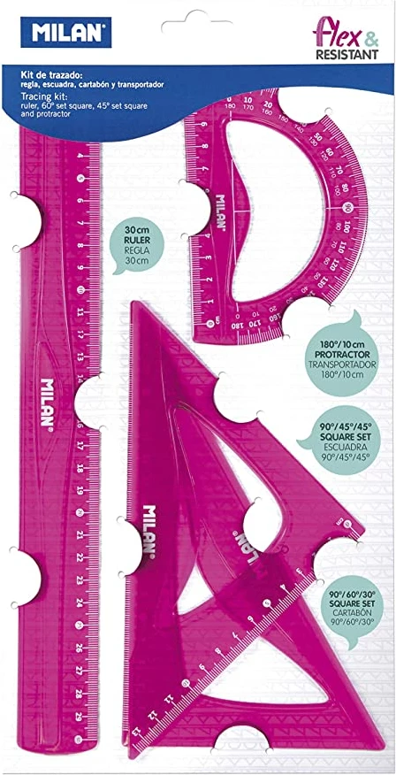 MILAN VIZORE SET 30CM PINK 359801P 1/24