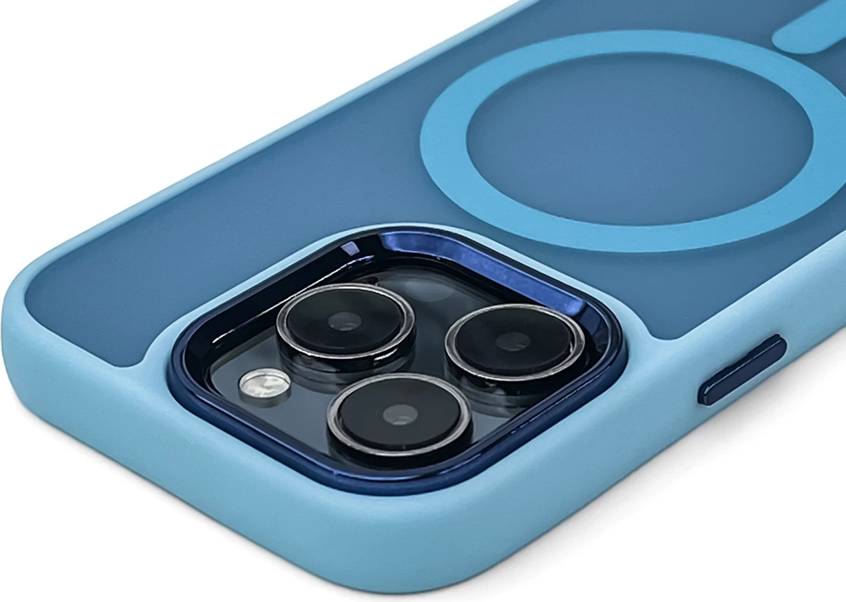 Mbështjellës Hurtel Fashion Case MagSafe për iPhone 16e, Blu