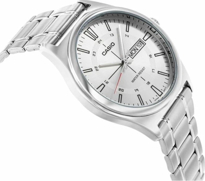 Orë dore për meshkuj CASIO, argjend