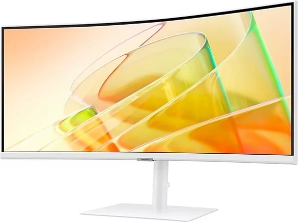 Monitor Samsung SC650TAUX, 34 inç, 3440 x 1440 rezolucion, me kabëll HDMI dhe Thunderbolt, i bardhë