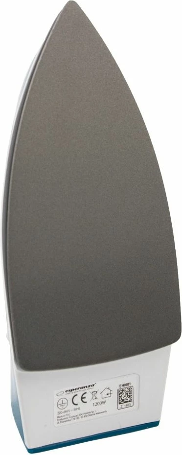 Hekur udhëtimi Esperanza Smoother EHI001 1200 W, bazë çeliku, blu