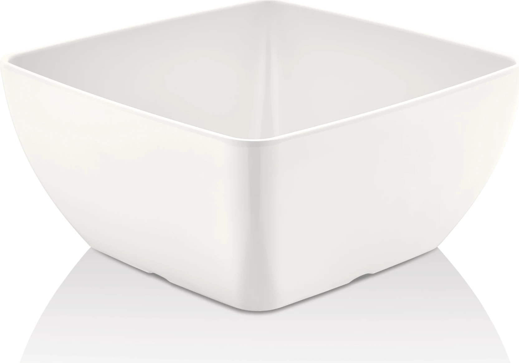 tas melamine katror, Fine Dine 171554, 1.7 L, 190×190×90 mm, e bardhë