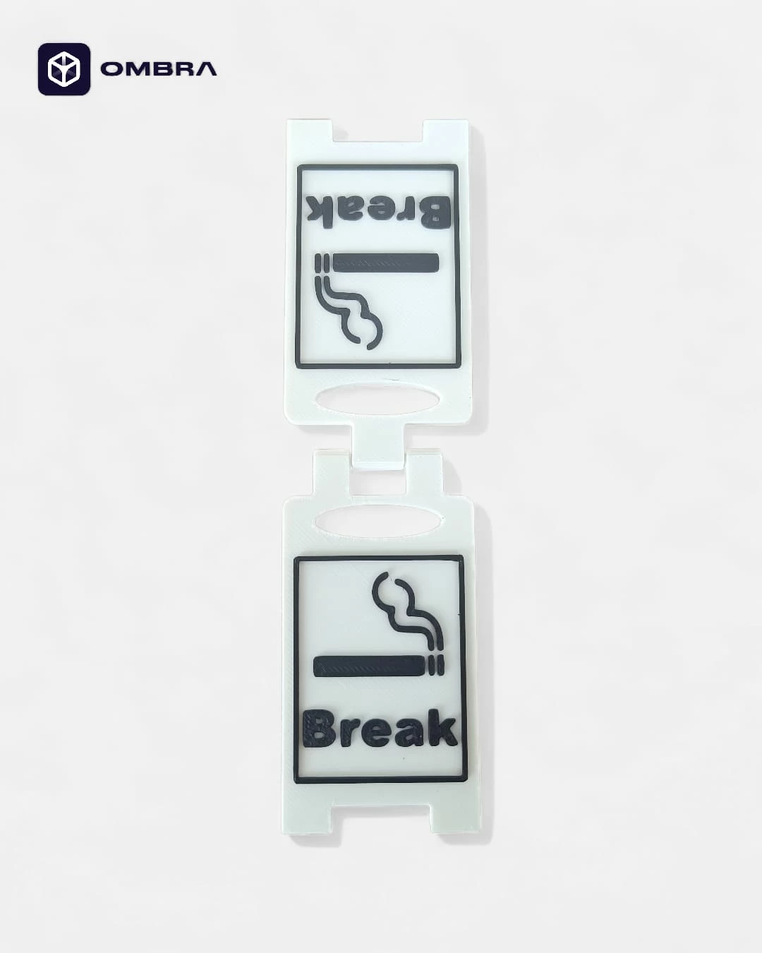 Tabelë “Break Cigarette” - e bardhe